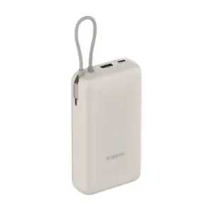 Power bank Xiaomi 20000mAh 33W integrisan kabl